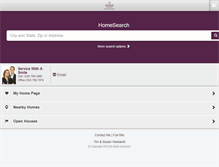Tablet Screenshot of dothanrealestatesearch.com